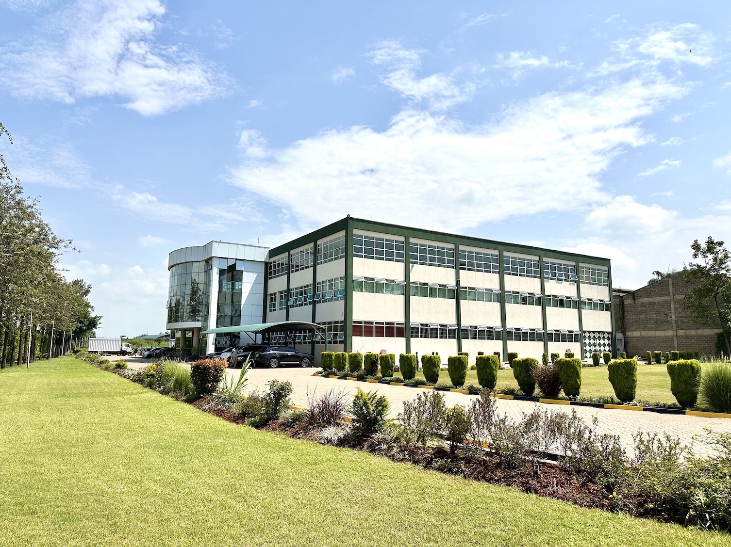 Image First Limited 100,000 sq ft manufacturing facility exterior